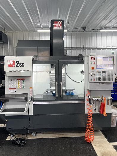 Used 2022 Haas Vf 2ss 4 Axis Cnc Vertical Machining Center For Sale At