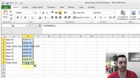 Excel change uppercase lowercase majuscule como letra wikihow faire word maiuscula upper epsilon formula minuscula step microsoft replace symbol sum. How To Convert Lowercase To Uppercase In Excel 2016 ...