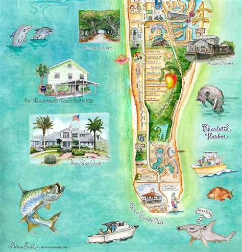 Boca Grande Florida Giclee Print This Is Only Showing A Etsy