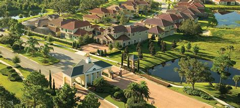 Chandeliers in bathrooms, balconies over lawns and townhouses from tv shows: Gated Community Near Orlando, Florida - Providence