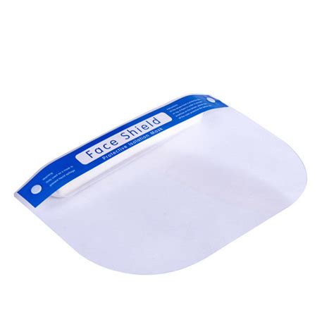 It protects against dust this face shield is made of durable and thick plastic and comes in a pack of 6. يمكن التخلص منها واقية الوجه درع الفرقة الفيلكرو قابل ...