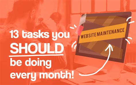 Website Maintenance 13 Monthly Tasks You Should Be Doing 39steps