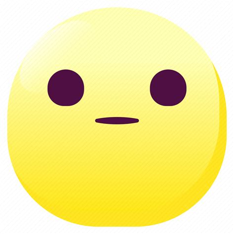 Emoji Emotag Emoticon Reactionless Smileys Speechless Icon