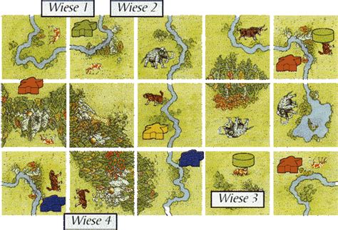 Yucata Rules For The Game Carcassonne Hunters And Gatherers