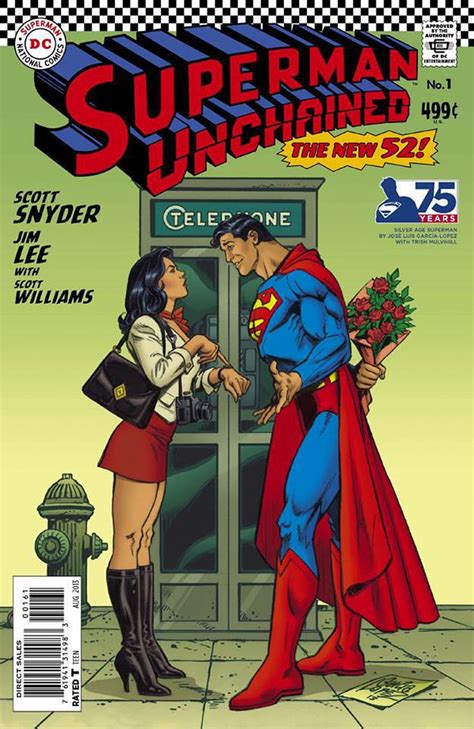 Giant Size Geek Superman Unchained Variant Cover By José Luis García López