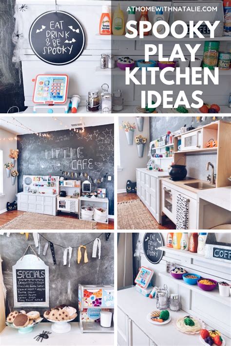 Our Spooky Play Kitchen At Home With Natalie