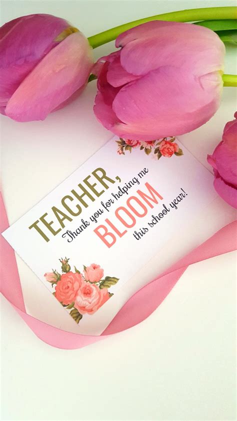 Teacher Thank You T Tag Printable Frugal Mom Eh