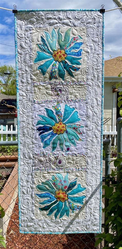 Another Project Of Five From The Pattern The Quilted Garden By