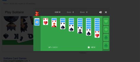 If you enjoy traditional board games then you will love playing this online version. You can now play solitaire and tic-tac-toe in Google's web ...