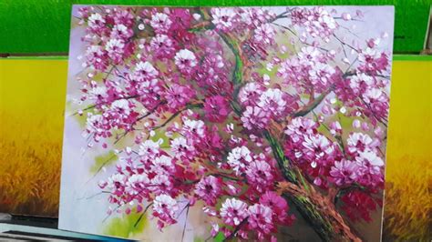 Maybe you would like to learn more about one of these? 29+ Lukisan Bunga Sakura Di Kanvas - Rudi Gambar