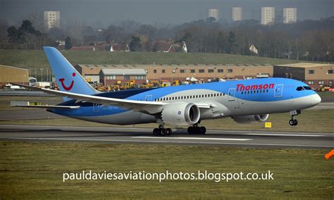 PDAviation Photography: Birmingham (BHX/EGBB) 11th March Thomson Boeing ...