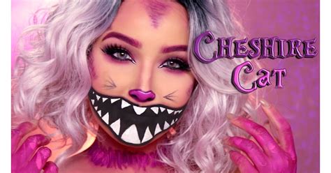 Scary Cheshire Cat Cat Halloween Makeup Popsugar Beauty Photo 10