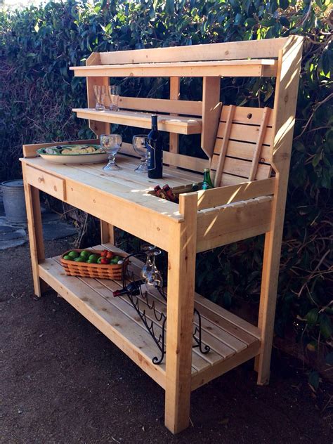 Pin By My Info On Diy Beautiful Pallet Gardens Potting Bench Plans