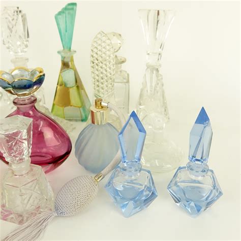 Large Collection Of Art Deco Perfume Bottles Kodner Auctions