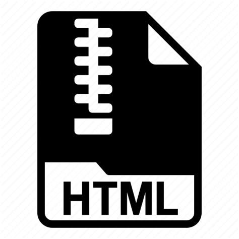 Archive Compressed File Html Icon Download On Iconfinder