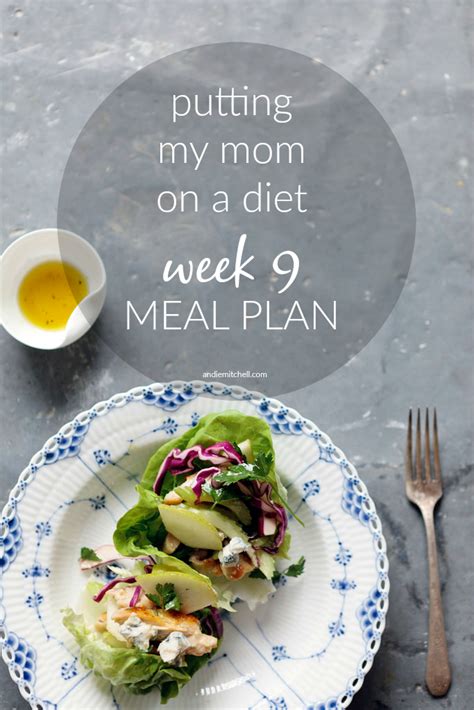 Putting My Mom On A Diet Week 9 Meal Plan And Weigh In Andie Mitchell