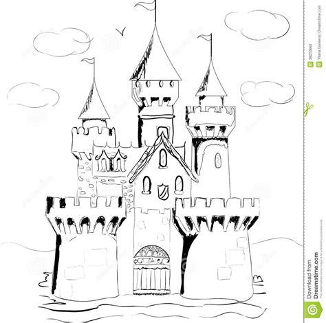 Fairytale castle coloring page, printable sheet to download now for free or save to print later. Palace coloring, Download Palace coloring for free 2019