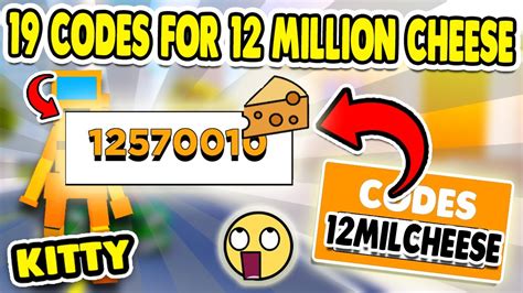 All 19 New Roblox Kitty Codes For 12 Million Cheese 🐱 October 2020