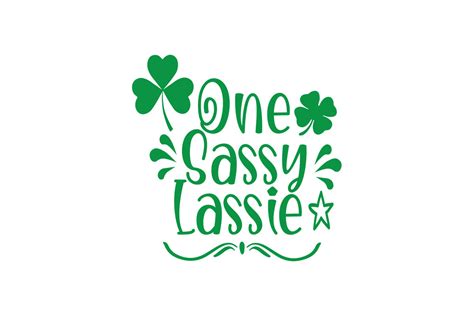 One Sassy Lassie Graphic By Hello · Creative Fabrica