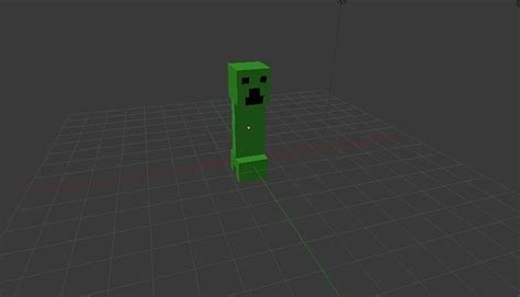 Minecraft Creeper 3d Model Cgtrader