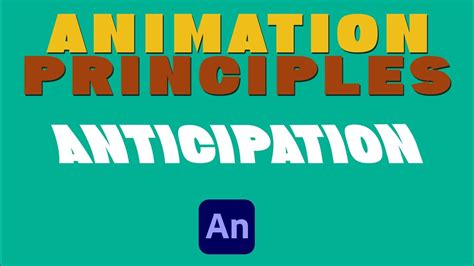 Animation Principles Anticipation Youtube