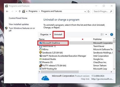 How To Completly Remove Onedrive Windows 10 Easy Guide Bouncegeek