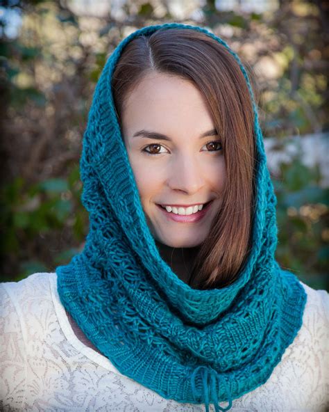 Loom Knit Lace Snood Cowl Pattern This Moment Is Good