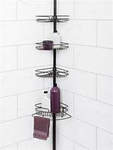 Pictures of Shower Pole Shelf