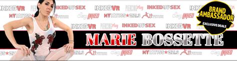 Tattooed Pornstar Marie Bossette Inked Model Marie Bossette Official Alterotic Site