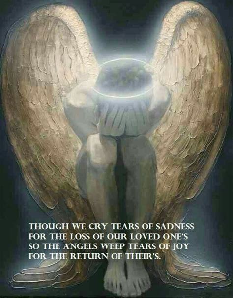 Return Tears Of Sadness Tears Of Joy Crying Angel My Guardian Angel After Life Work With