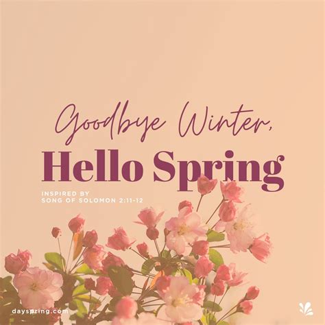 Hello Spring | Hello spring, Spring song, Spring is here