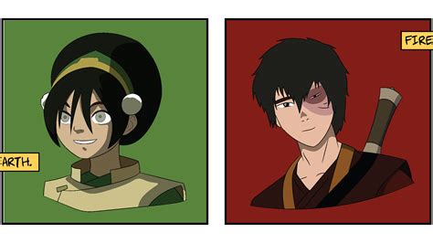 Avatar The Last Airbender Zuko And Toph Beifong 4k Hd Anime Wallpapers Hd Wallpapers Id 36964