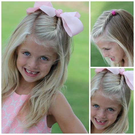 For the most part, girls love having long hair and. Simple Hairstyles For Little Girls