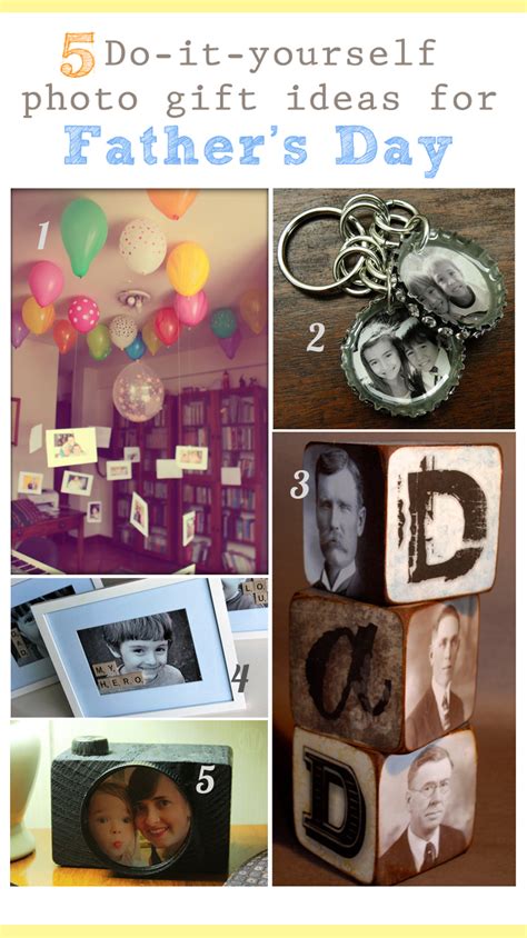 Perfect for displaying your favorite pictures or just adding architectural element to your wall. jill and the little crown: Five Do-it-yourself Father's Day Photo Gift Ideas