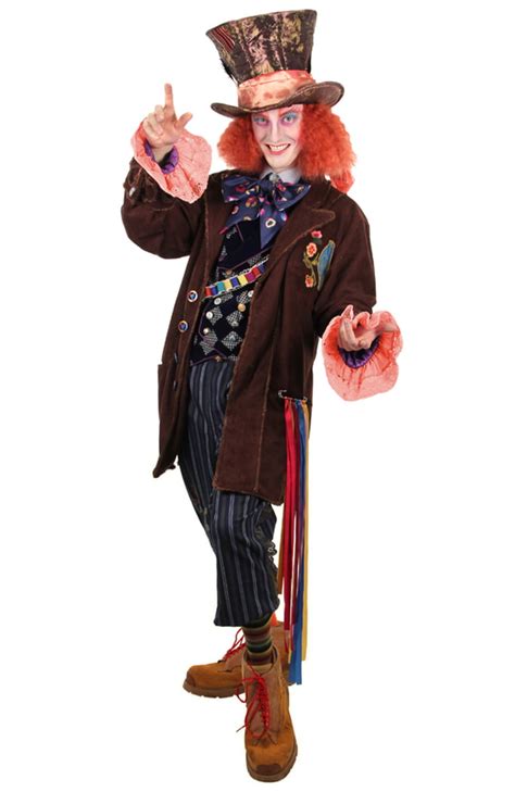 alice through the looking glass mad hatter men s costume