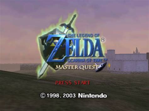 The Legend Of Zelda Ocarina Of Time Master Quest N64 Rom