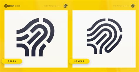 Download Fingerprint free icon · SVG, PNG, JavaScript & Webfont · CoreUI Icons
