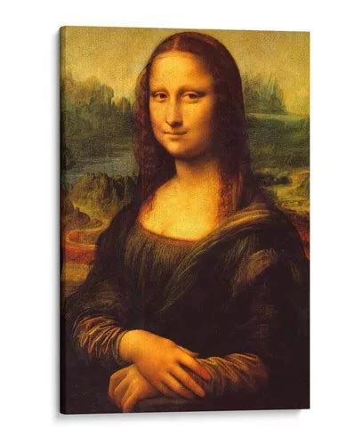 Cuadro Decorativo Mona Lisa Da Vinci 100x150 Cuotas Sin Interés