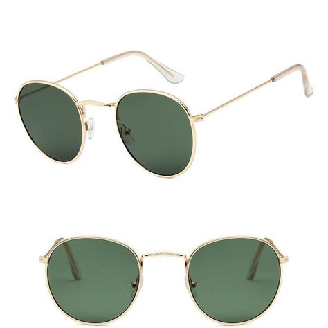 Fashion Retro Sunglasses Men Round Vintage Luxury Sunglasses Atom Oracle