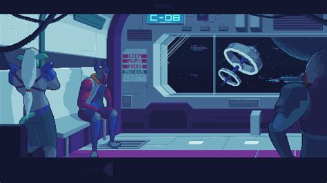 Wanted Pixel Art Station Space Kirokaze Sci Fi 