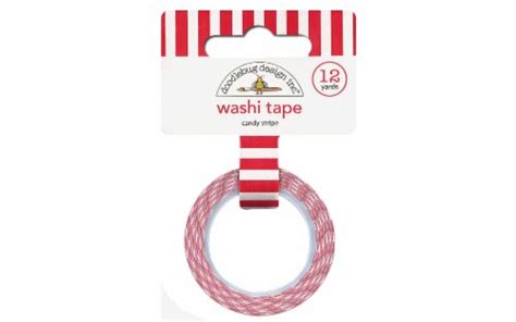 Doodlebug Christmas Magic Washi Tape Candy Stripe 1 Kroger