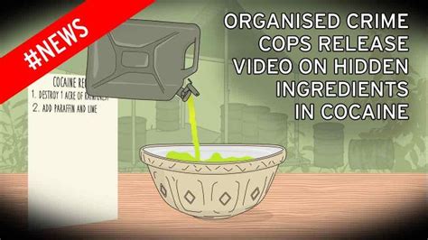 If you enjoy the content, but you don't subscribe to my channel, that's considered a crime. How to make cocaine: Organised crime police release video ...