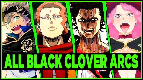 List Of 11 Black Clover Arc In Released Date Order The Wiki Bio