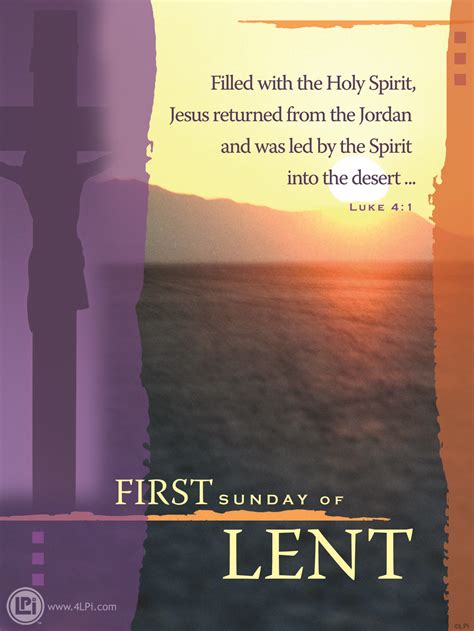 First Sunday Of Lent Lent Quotes Lenten Quotes Lent Devotional