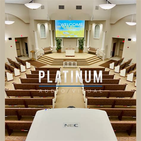 Richmond Church Of Christ New Projector Installation Platinum Audio