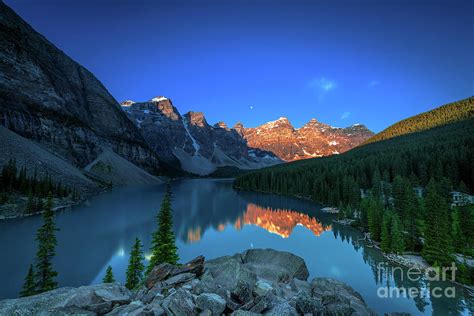 Moraine Lake Sunrise Photograph By Gilbert Vancell Fine Art America