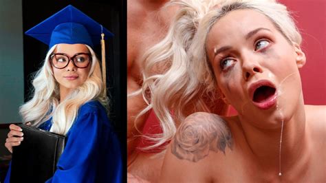 Blonde College Girl Fucked Rough And Hard After Having Her Valedictorian Speech Naked Girls