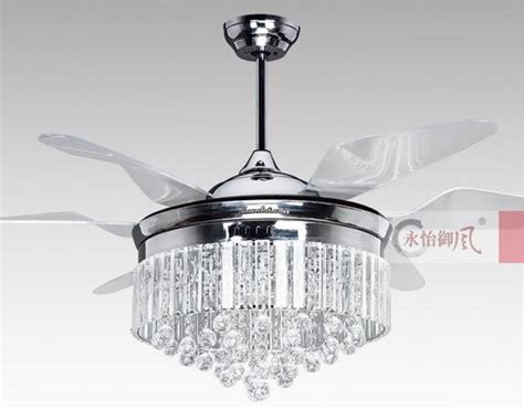 Crystal Ceiling Fan Light Warisan Lighting