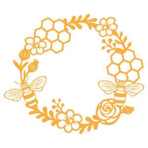 Free for commercial use no attribution required high quality images. Silhouette Design Store - View Design #139721: honey bee ...