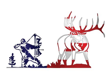 Patriotic Decals - Hunters Image Decals - Whitetail, Hunting Decals, DEER DECAL'S, Elk, MULEDEER ...